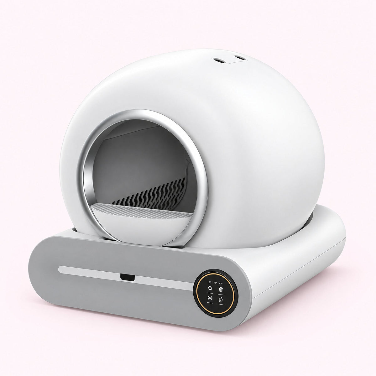 Litière autonettoyante pour chat, appli Wi-Fi, bac à déchets de 9 L Image