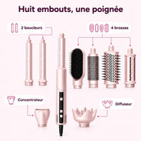 AirStyler 8 en 1 pliable : caractéristiques