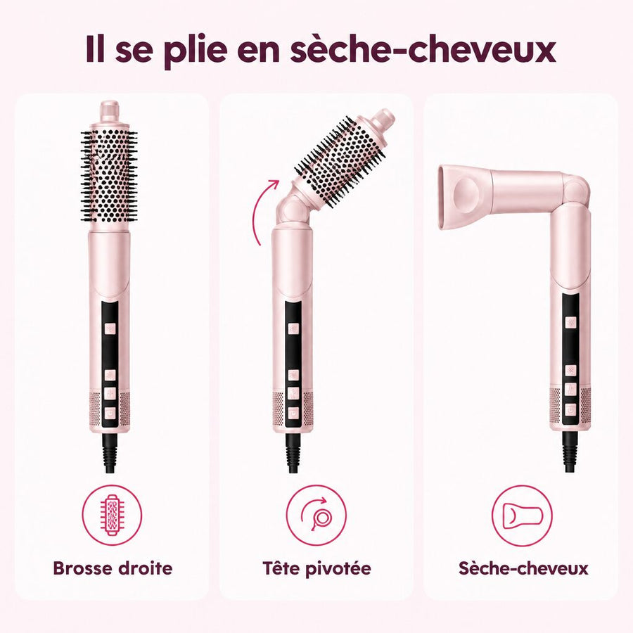 Il se plie en sèche-cheveux