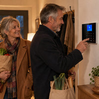 Kit alarme Wi-Fi et 4G en utilisation