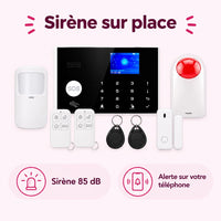 Kit alarme Wi-Fi et 4G : caractéristiques