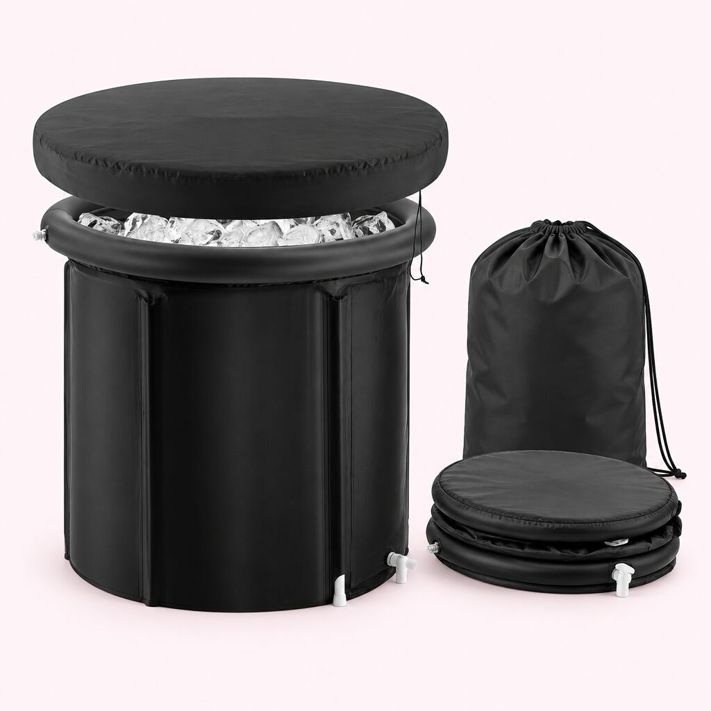 Bain glacé pliable, vue détaillée