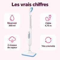 Balai vapeur 6 en 1 : caractéristiques