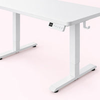 Bureau assis-debout électrique, vue détaillée