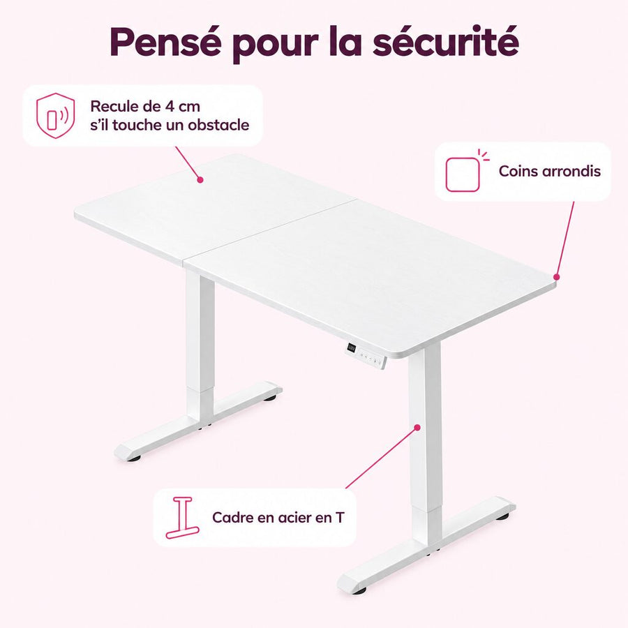 Il s'arrête s'il touche quelque chose