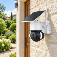 Caméra solaire Wi-Fi en situation