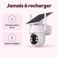 Caméra solaire Wi-Fi : caractéristiques