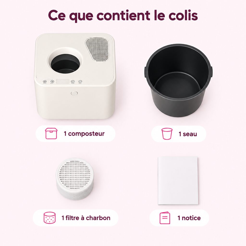 Composteur électrique : caractéristiques