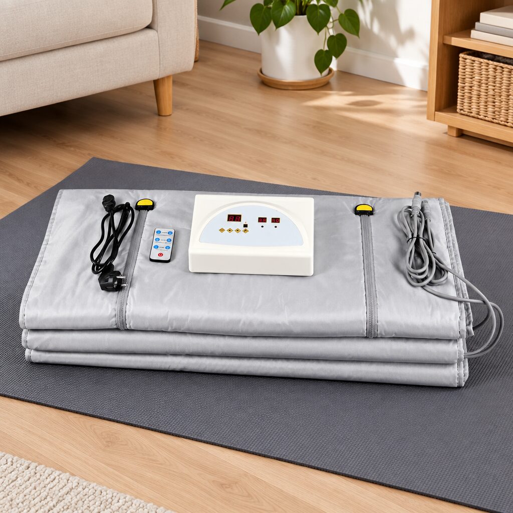 Couverture sauna infrarouge en situation