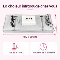 Couverture sauna infrarouge : caractéristiques