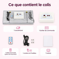 Couverture sauna infrarouge : caractéristiques