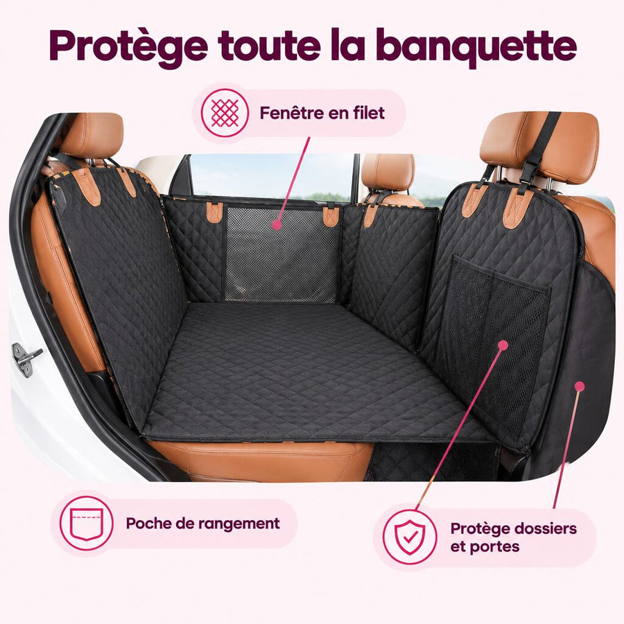Toute la banquette protégée