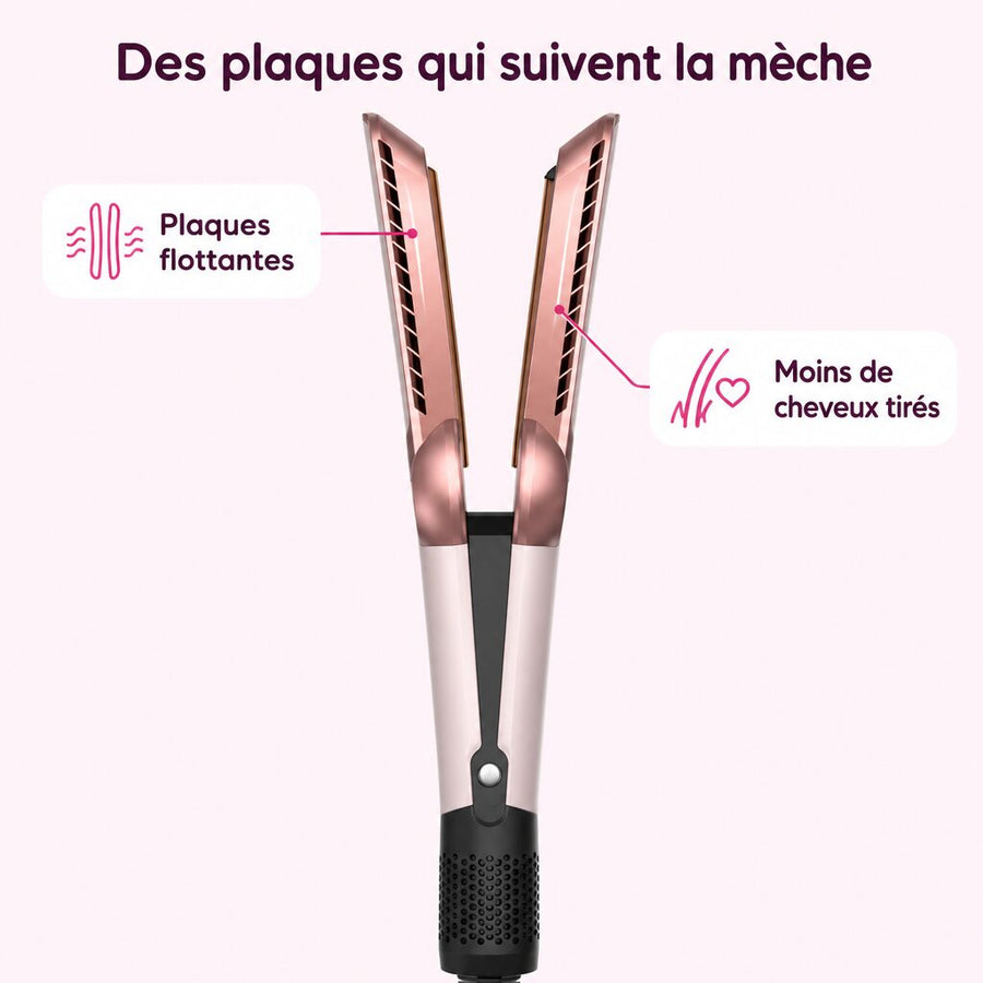 Des plaques qui suivent la mèche