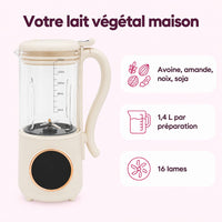Machine à lait végétal : caractéristiques