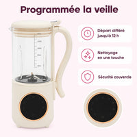 Machine à lait végétal : caractéristiques