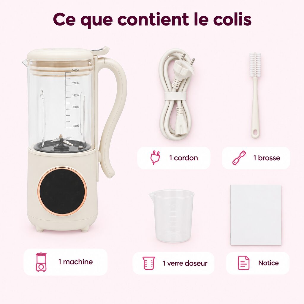 Machine à lait végétal : caractéristiques
