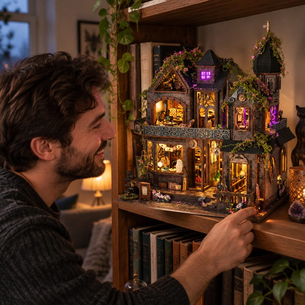 Château magique en utilisation