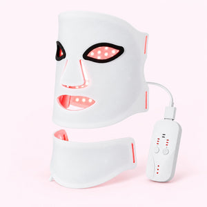 Masque LED visage et cou