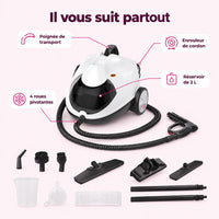 Nettoyeur vapeur multifonction : caractéristiques