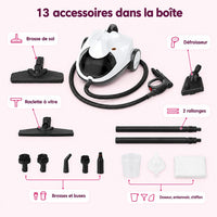 Nettoyeur vapeur multifonction : caractéristiques