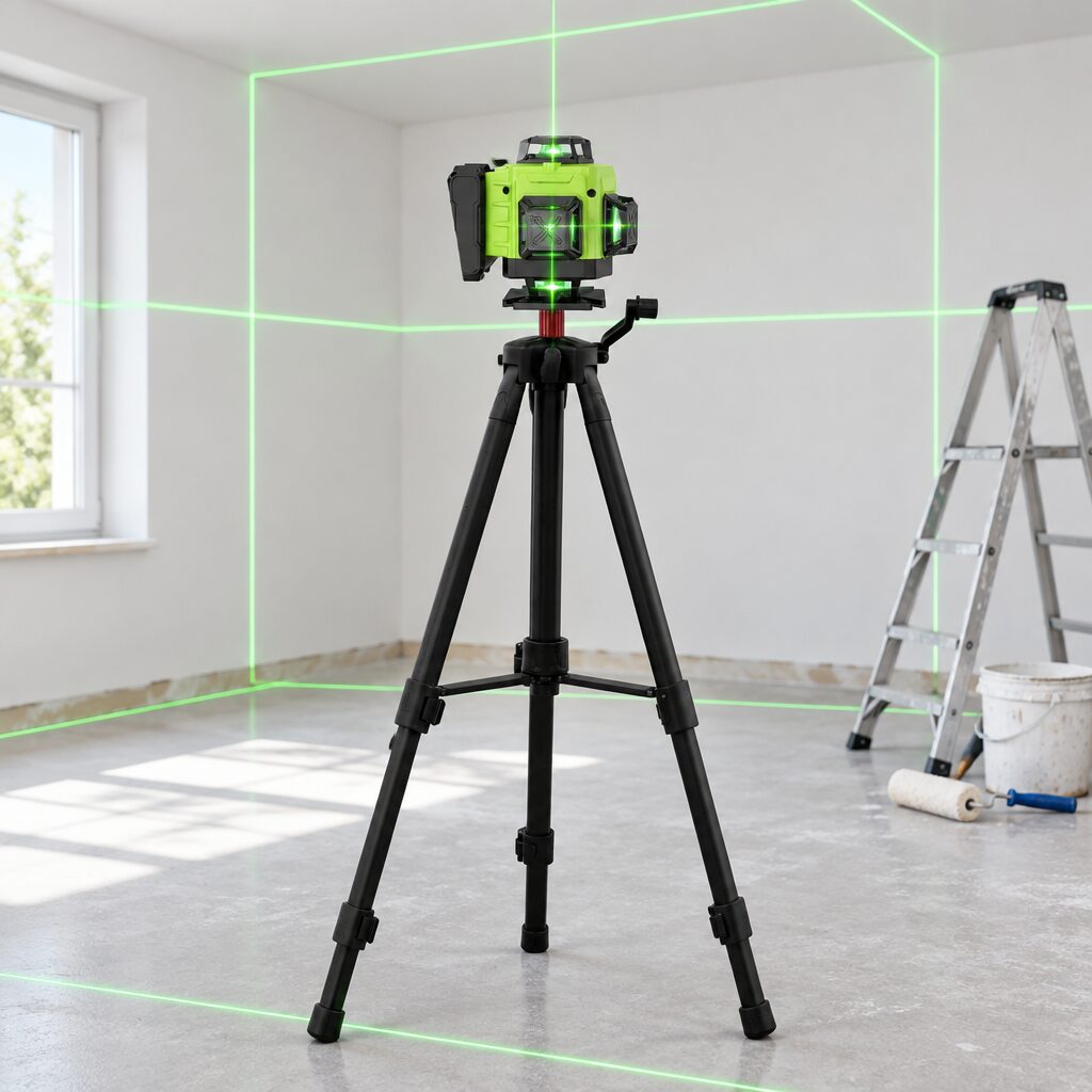 Niveau laser 16 lignes en situation