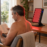 Panneau de lumière rouge en utilisation