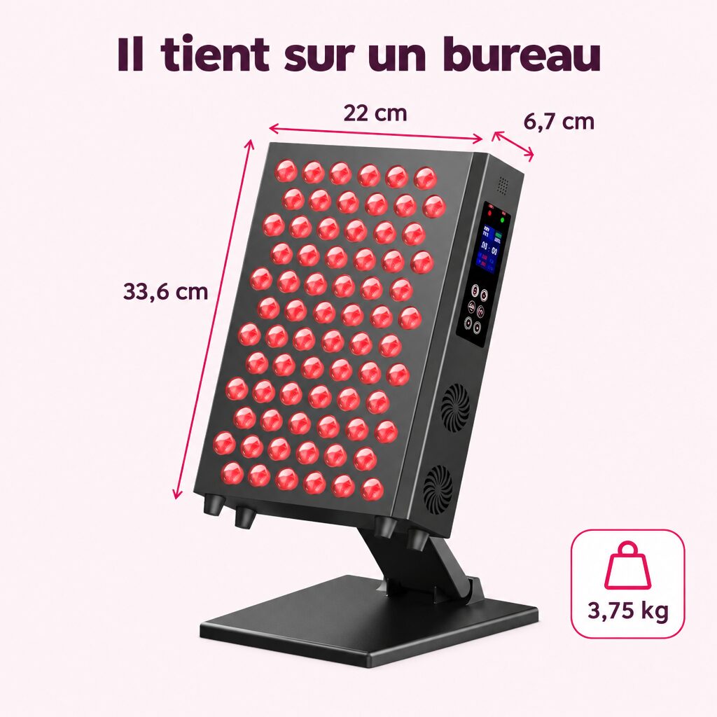 Panneau de lumière rouge : caractéristiques