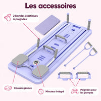 Planche de Pilates pliable : caractéristiques