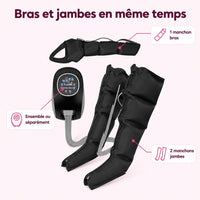 Pressothérapie bras et jambes : caractéristiques