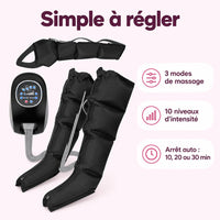 Pressothérapie bras et jambes : caractéristiques