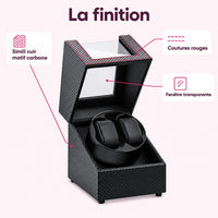 Remontoir pour 2 montres : caractéristiques