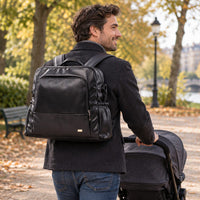 Sac à langer en utilisation