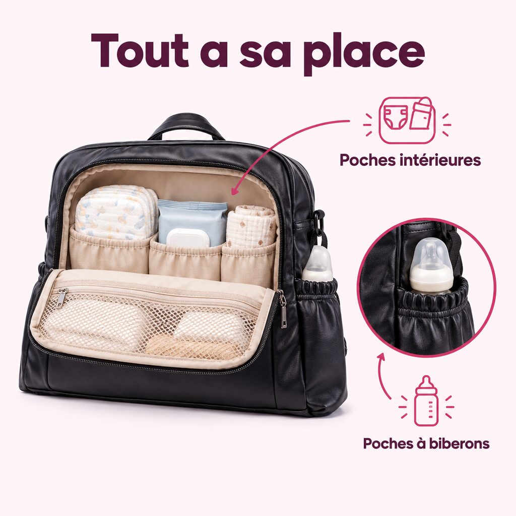 Sac à langer : caractéristiques