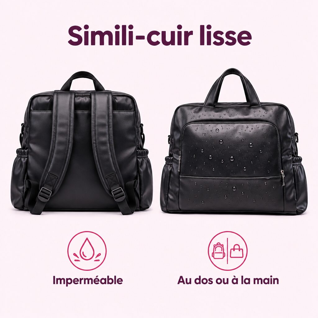 Sac à langer : caractéristiques