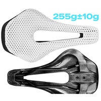 Selle de vélo 3D, blanche