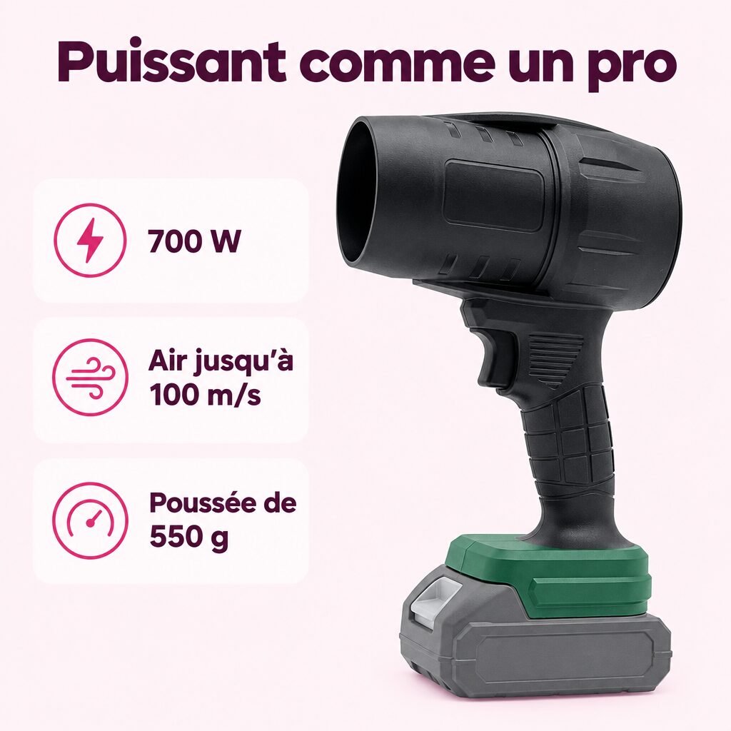 Souffleur turbo : caractéristiques