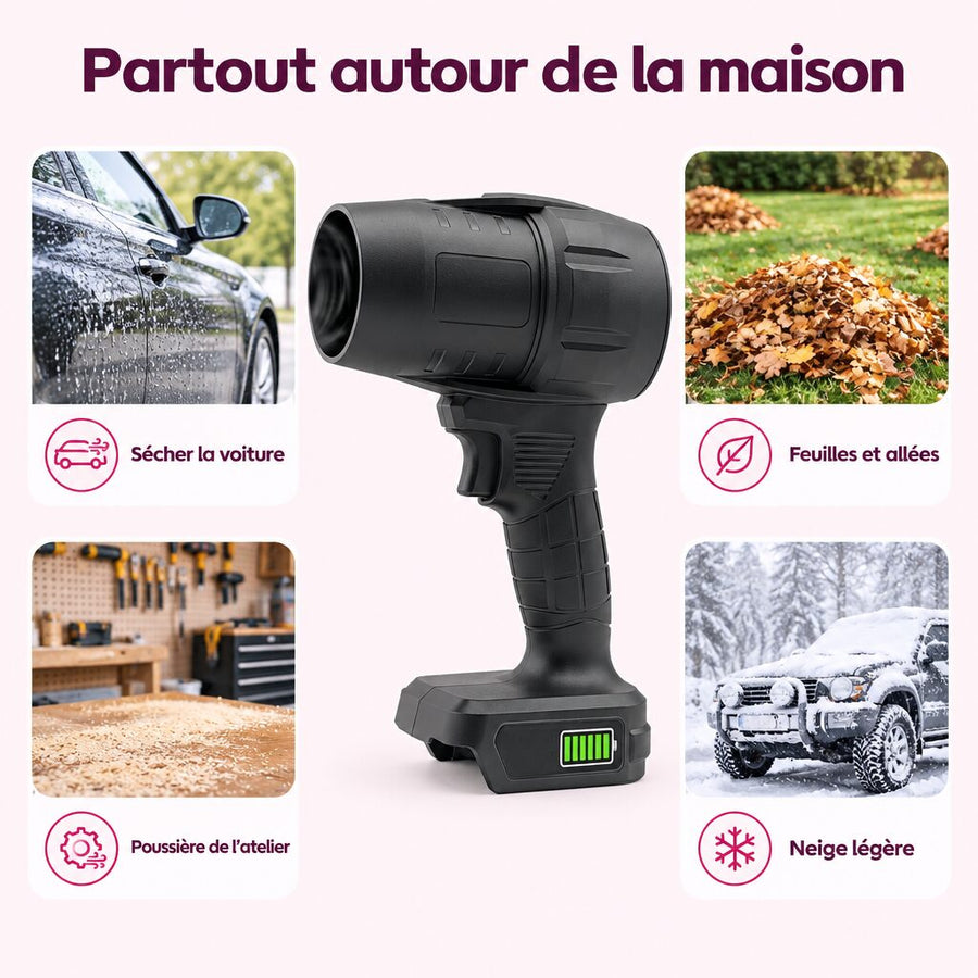 Voiture, allées, atelier
