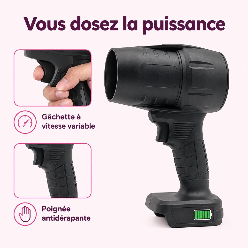Souffleur turbo : caractéristiques