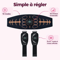 Kit EMS ventre et bras : caractéristiques