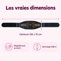 Kit EMS ventre et bras : caractéristiques