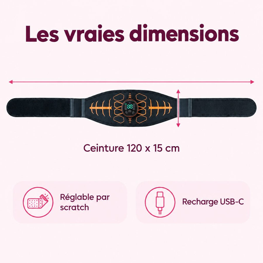 Une ceinture qui s'ajuste
