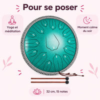Tambour à languettes : caractéristiques