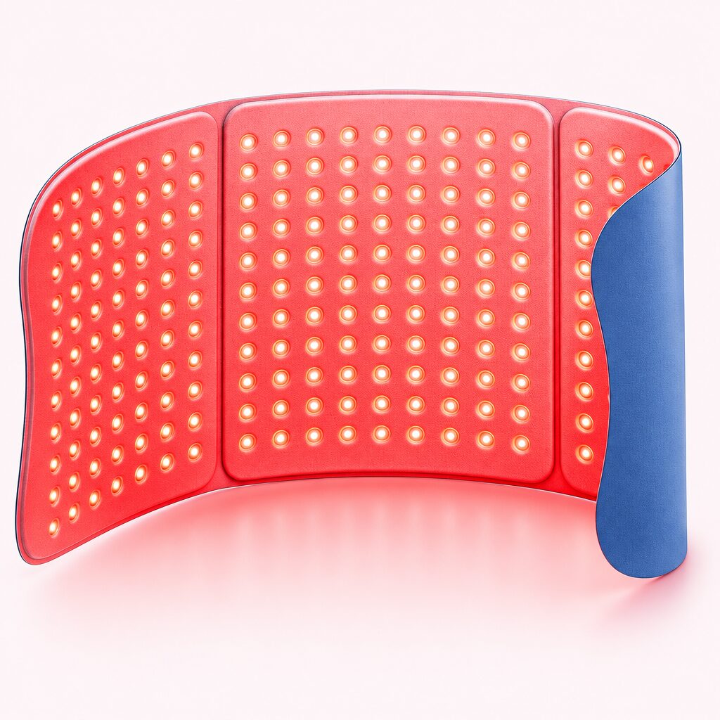 Tapis de lumière rouge, vue détaillée