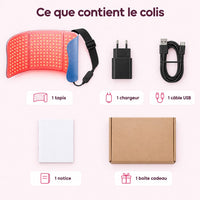 Tapis de lumière rouge : caractéristiques