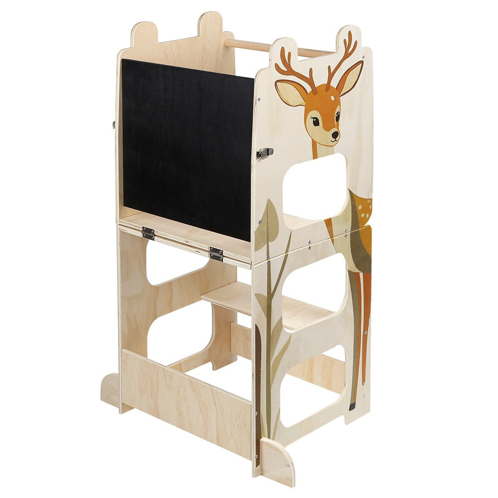Tour d'observation Montessori, cerf
