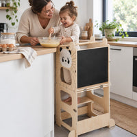Tour d'observation Montessori en utilisation