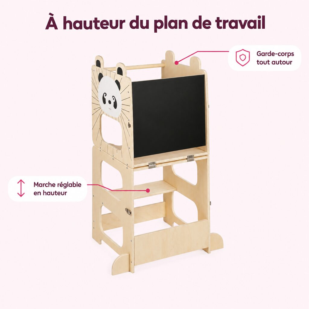 Tour d'observation Montessori : caractéristiques