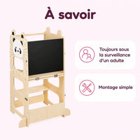 Tour d'observation Montessori : caractéristiques