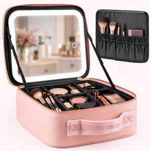 Mallette à miroir LED