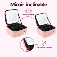 Mallette à miroir LED : caractéristiques